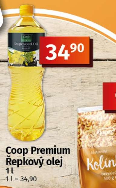 COOP PREMIUM Řepkový olej