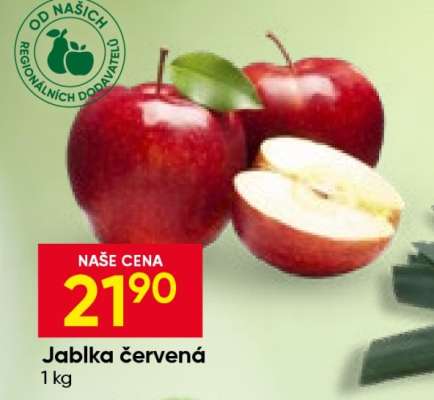 Jablka červená