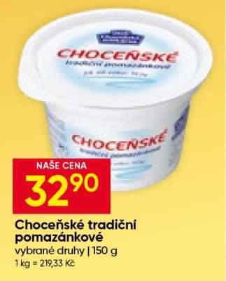 Choceňské tradiční pomazánkové