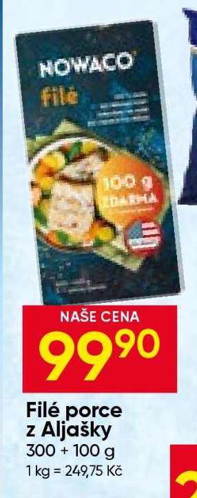 Filé porce z Aljašky