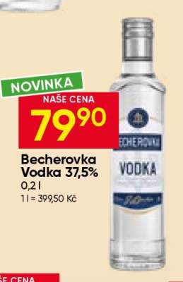 BECHEROVKA VODKA 37,5 %