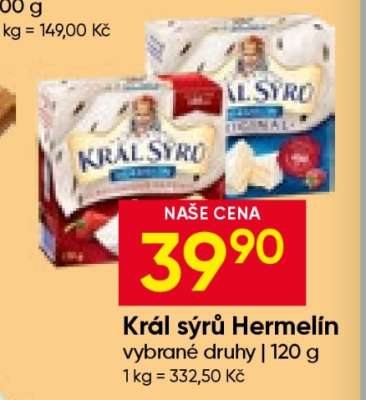 Král Sýrů Hermelín