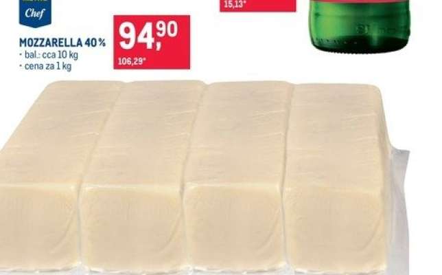 Mozzarella 40 %