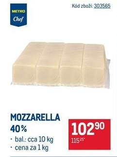 Mozzarella 40 %