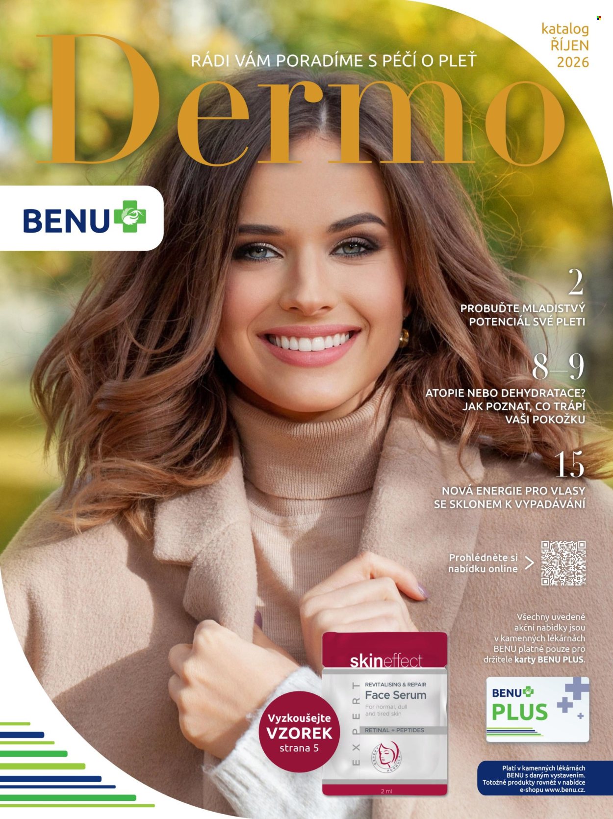 Leták BENU Lékárna - 1.10.2026 - 31.10.2026. Strana 1
