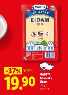 Madeta Jihočeský eidam