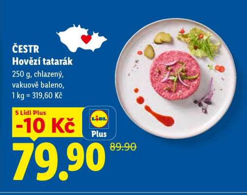 ČESTR Hovězí tatarák