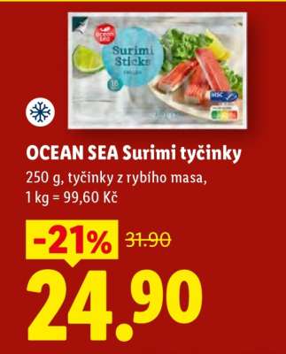 OCEAN SEA SURIMI TYČINKY
