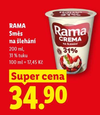 RAMA Směs na šlehání