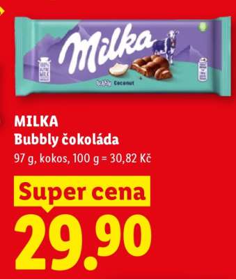 Milka Bubbly čokoláda