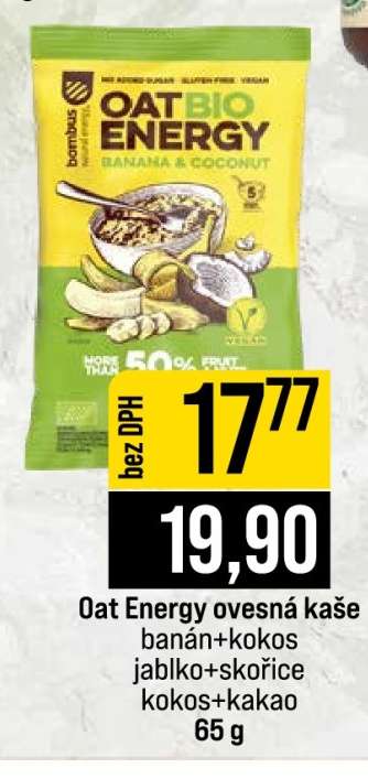 Oat Energy ovesná kaše