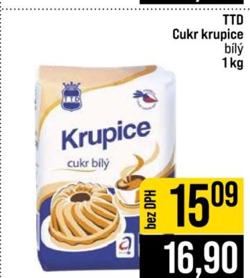 TTD Cukr krupice bílý