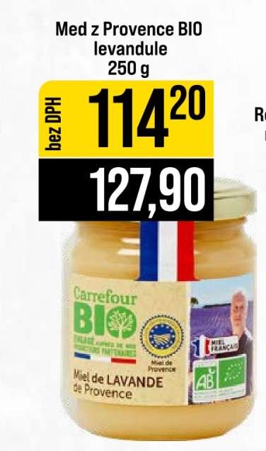Med z Provence BIO levandule