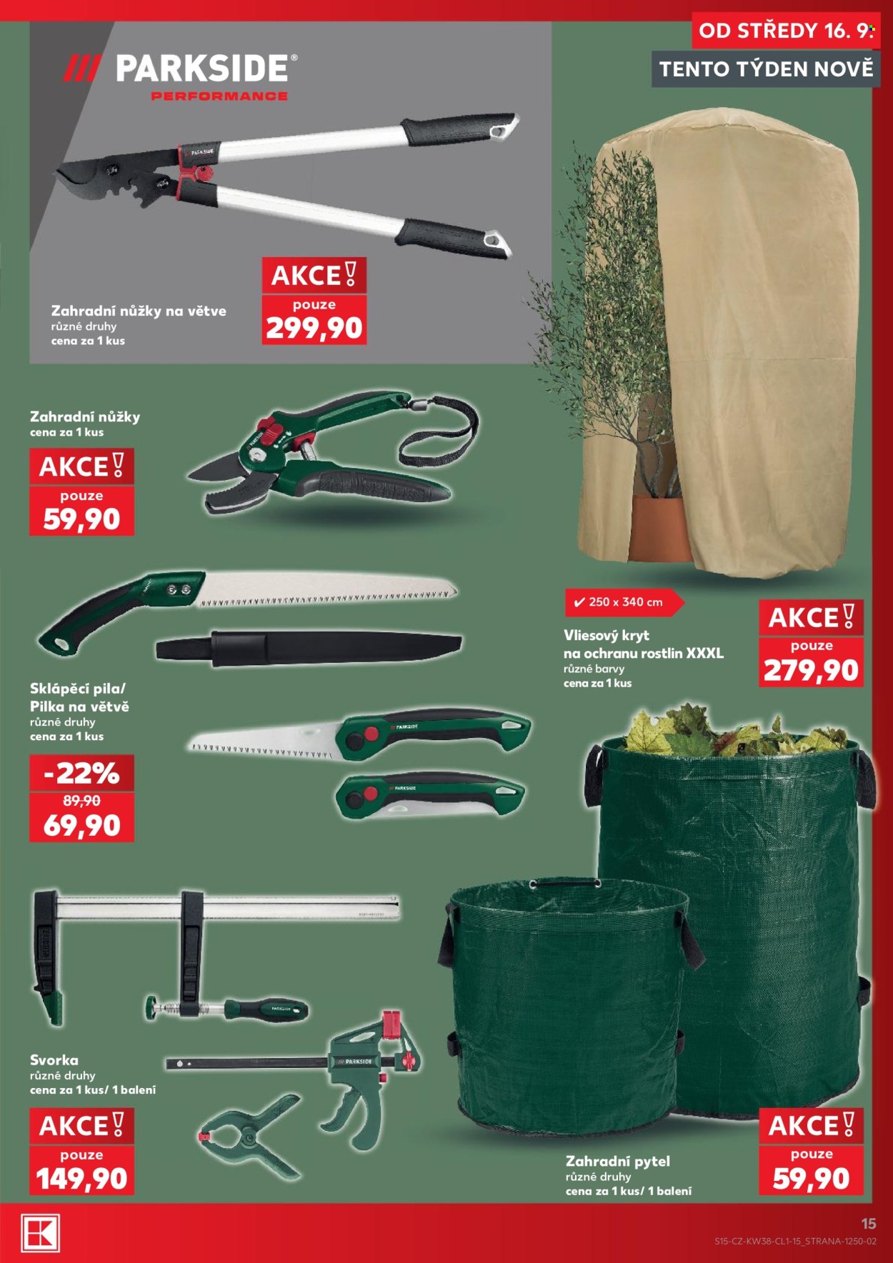 Leták Kaufland - 16.9.2026 - 22.9.2026. Strana 15