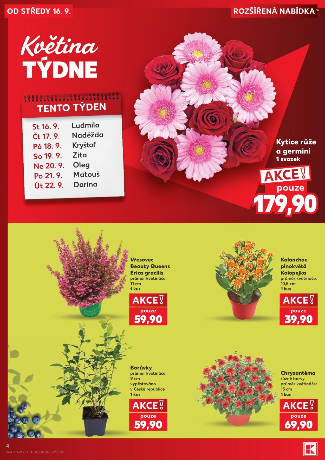 Leták Kaufland - 16.9.2026 - 22.9.2026. Strana 4