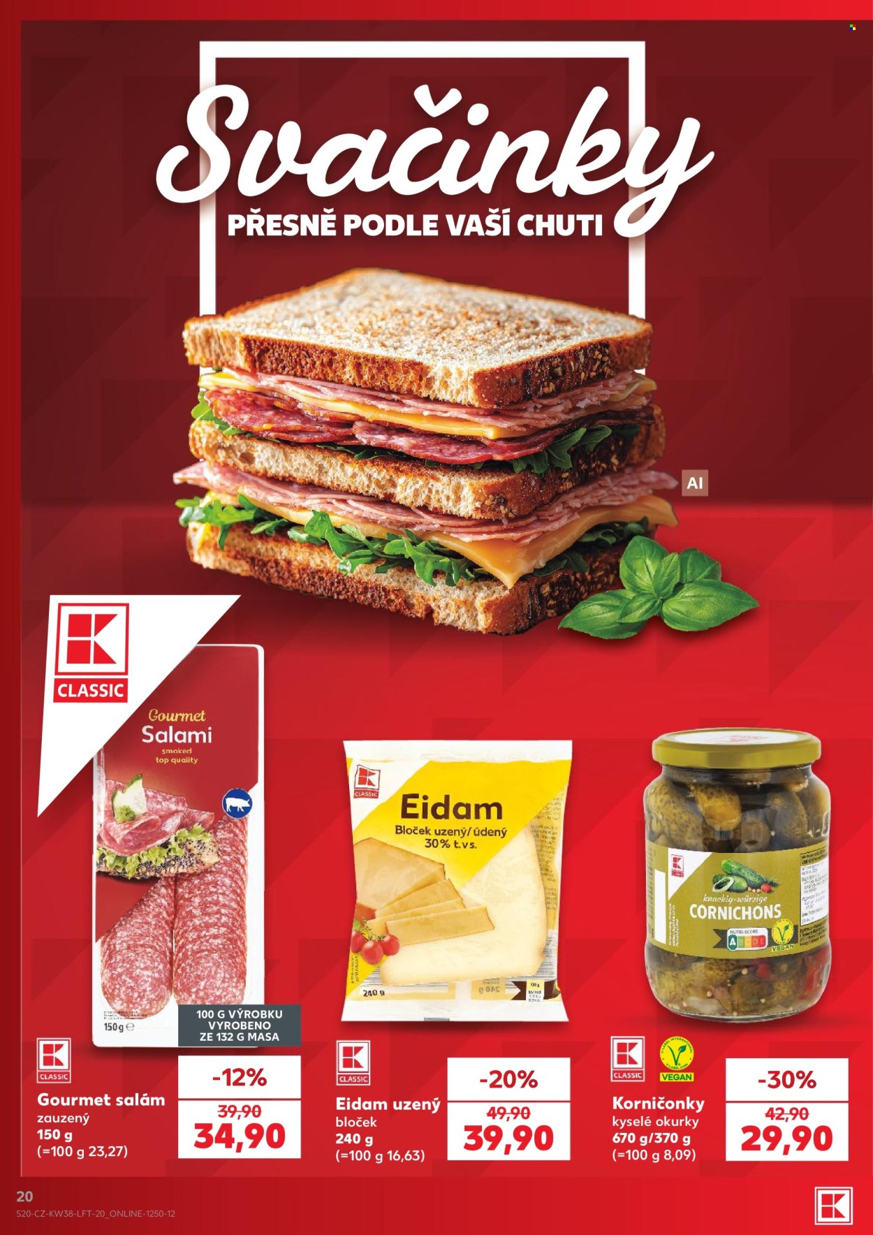 Leták Kaufland - 16.9.2026 - 22.9.2026. Strana 20