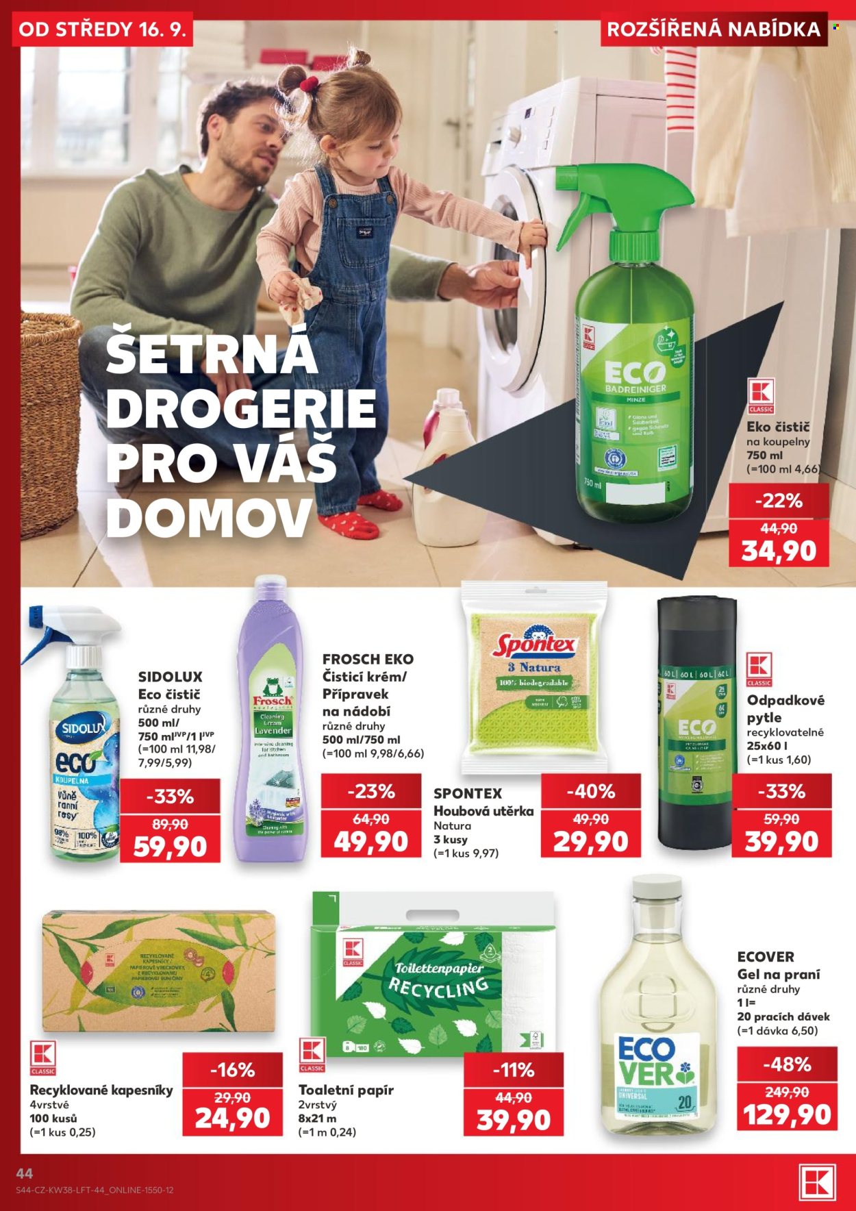 Leták Kaufland - 16.9.2026 - 22.9.2026. Strana 44