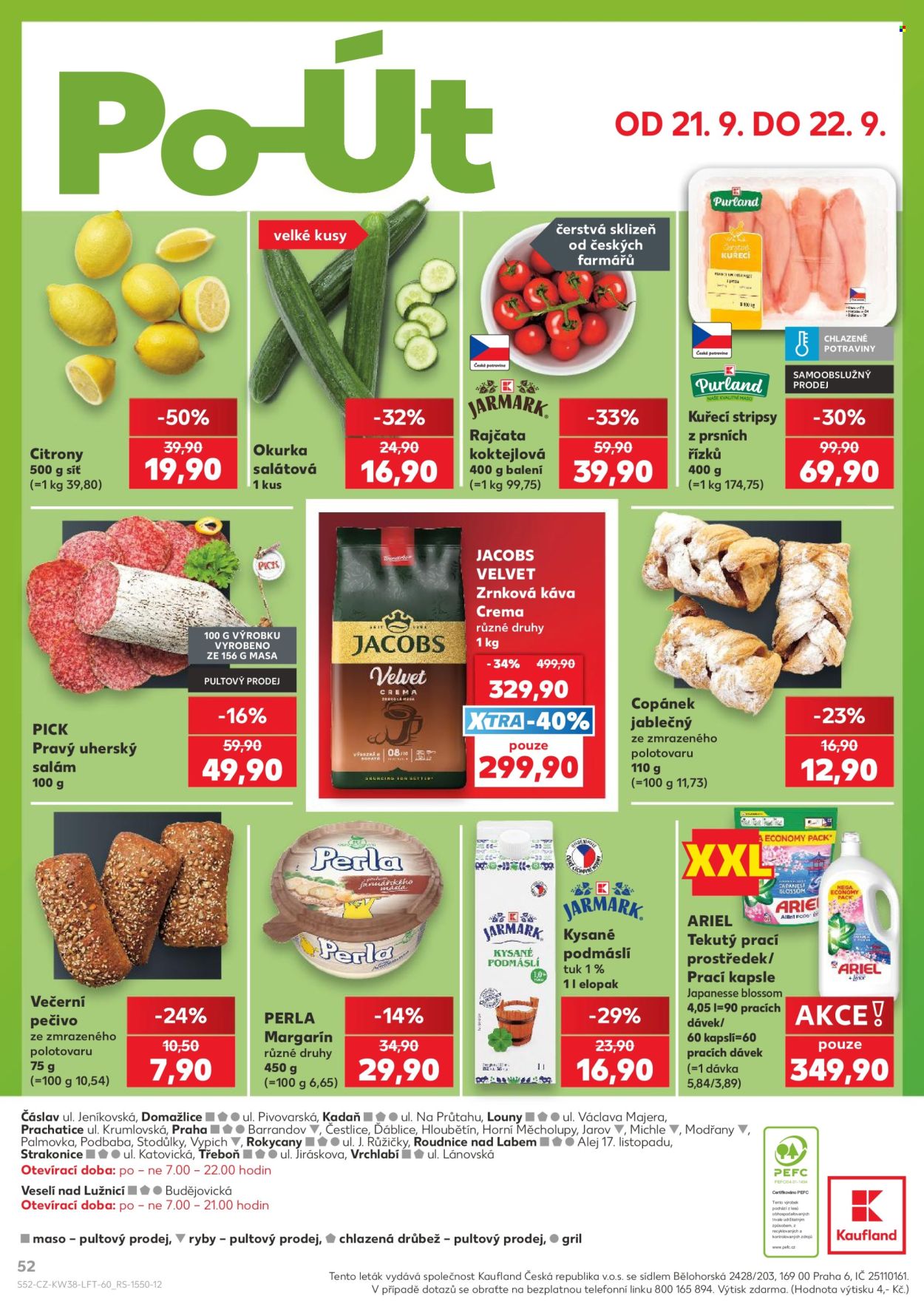Leták Kaufland - 16.9.2026 - 22.9.2026. Strana 52