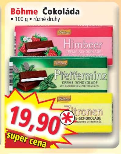 Böhme Čokoláda