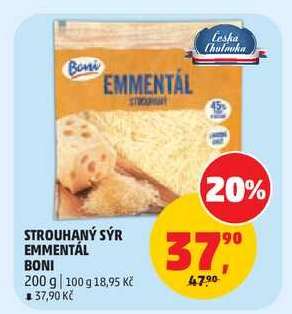 STROUHANÝ SÝR EMMENTAL BONI