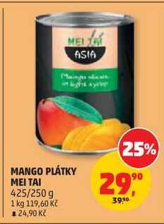 MANGO PLÁTKY MEI TAI*