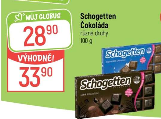 Schogetten Čokoláda