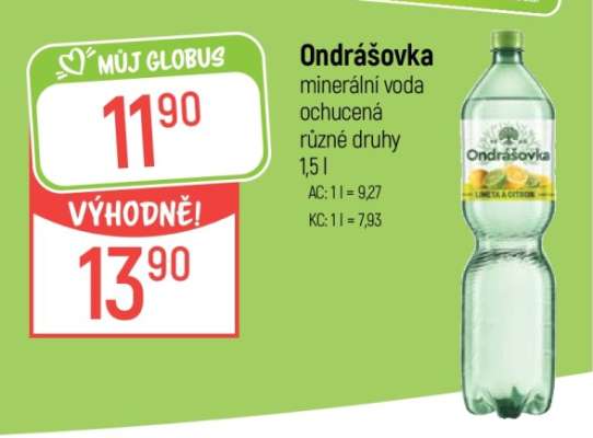 ONDRÁŠOVKA Minerální voda