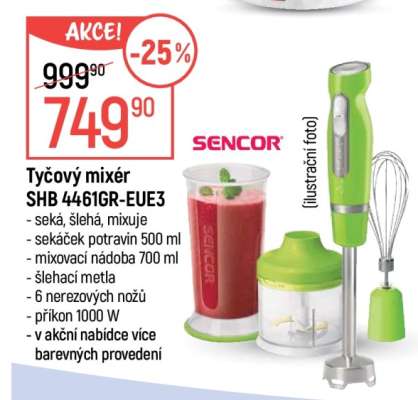 Tyčový mixér SHB 4461GR-EUE3