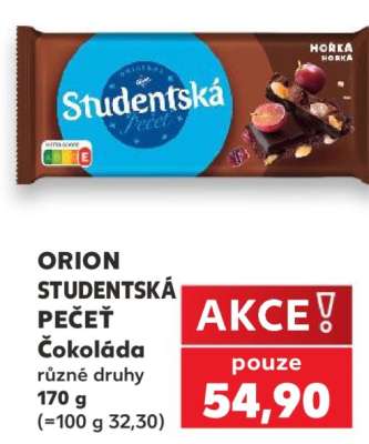 Orion Studentská pečeť čokoláda