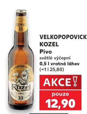 VELKOPOPOVICKÝ KOZEL Pivo