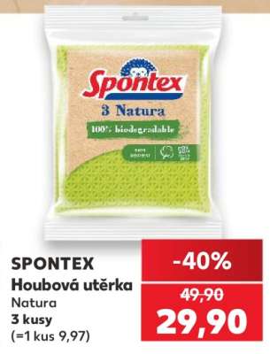 SPONTEX Houbová utěrka Natura