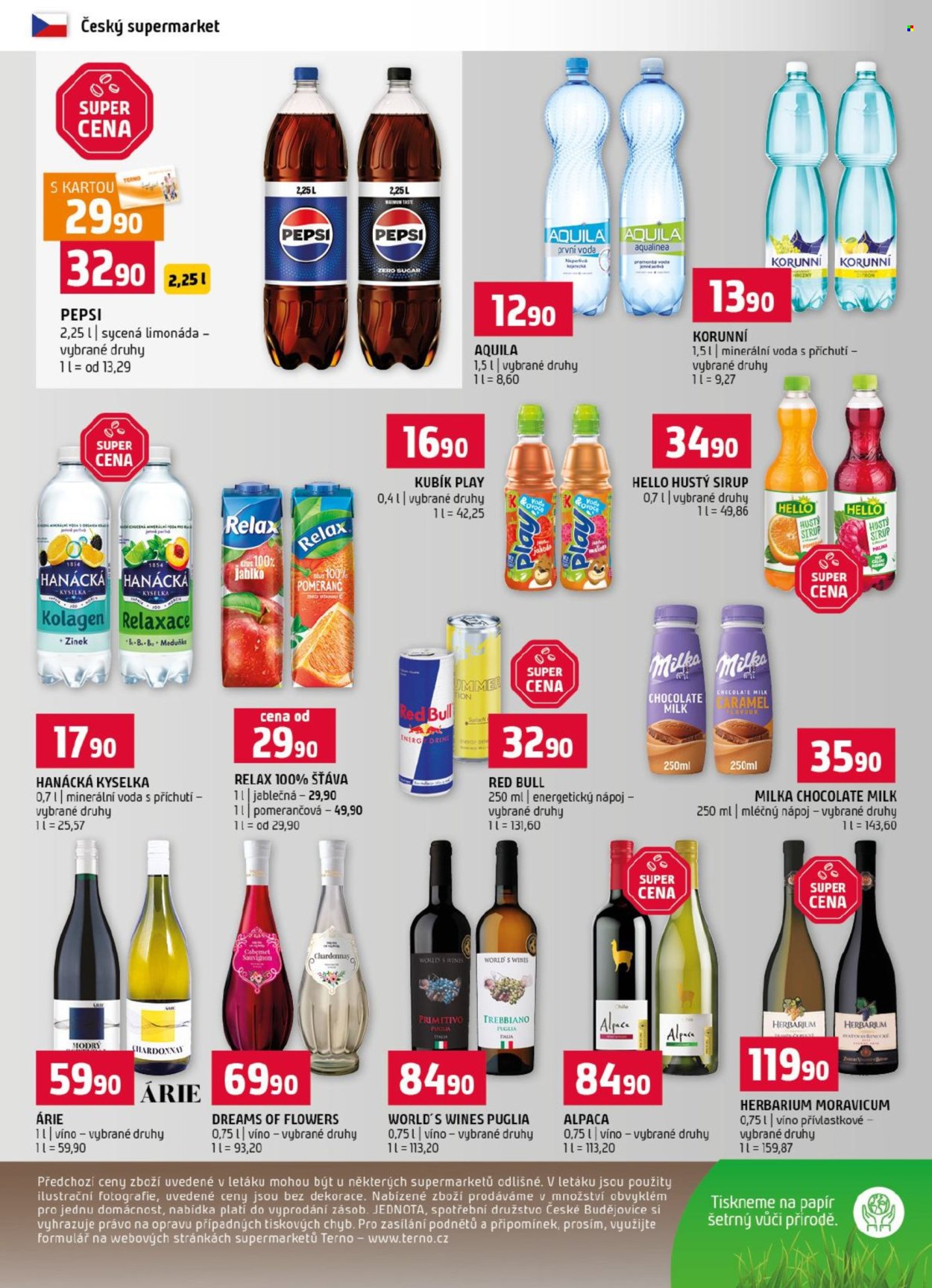 Leták coop TERNO - 16.9.2026 - 22.9.2026. Strana 12