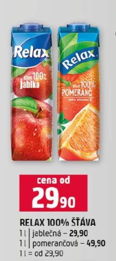 RELAX 100% ŠŤÁVA