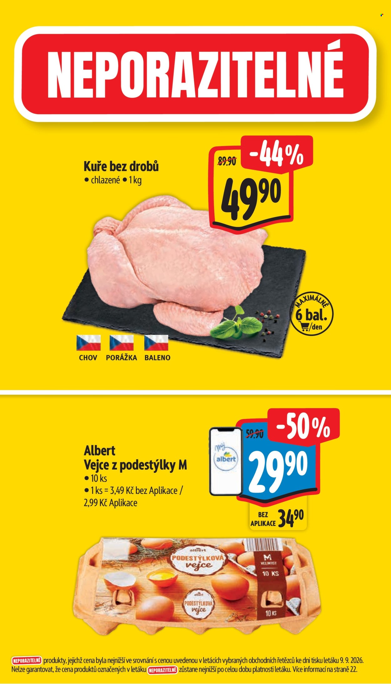 Leták Albert Hypermarket - 16.9.2026 - 22.9.2026. Strana 2