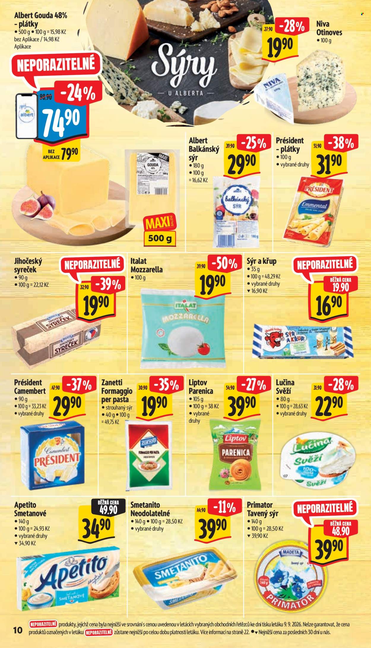 Leták Albert Hypermarket - 16.9.2026 - 22.9.2026. Strana 18