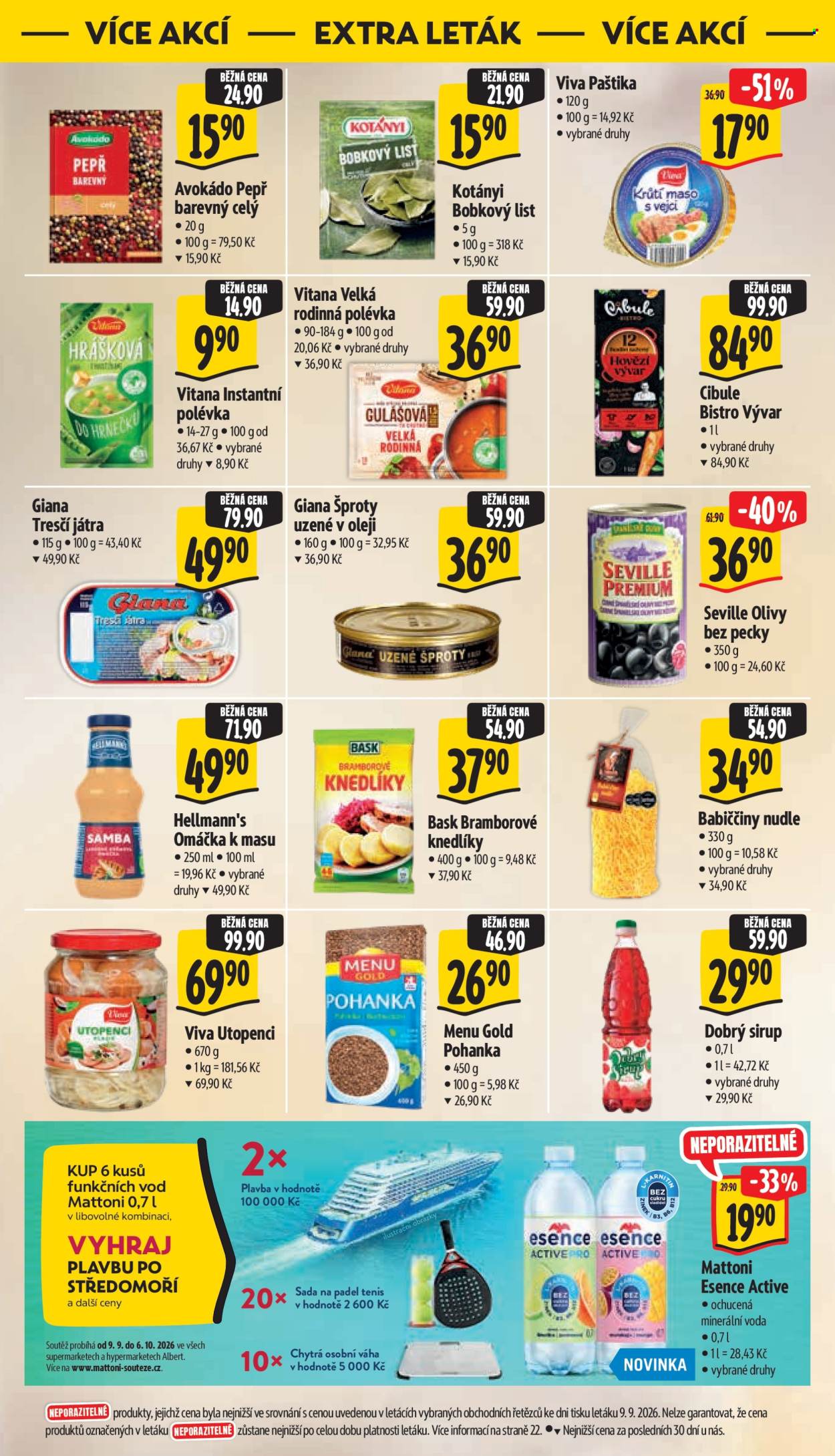 Leták Albert Hypermarket - 16.9.2026 - 22.9.2026. Strana 56
