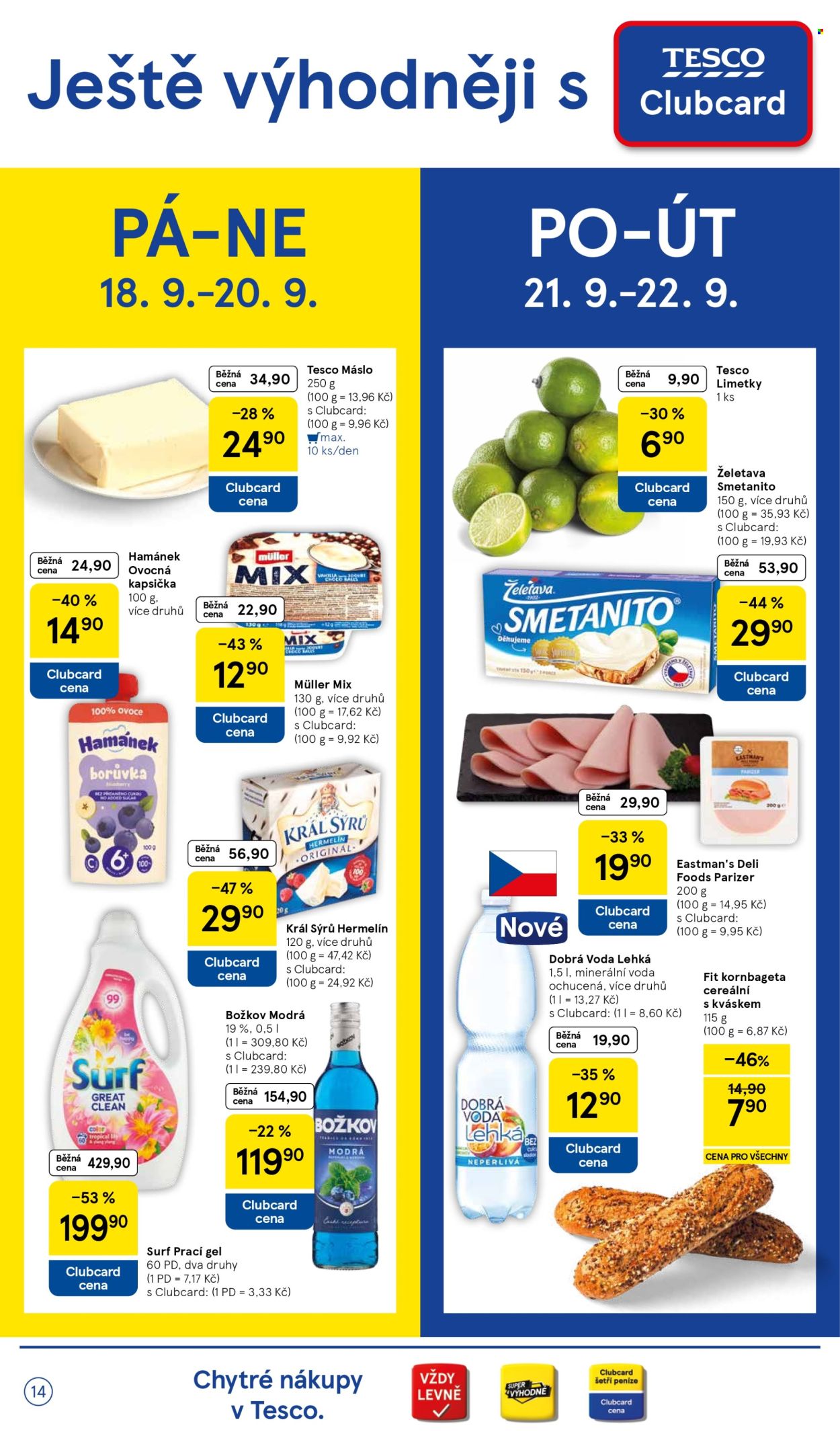 Leták TESCO - 16.9.2026 - 22.9.2026. Strana 14