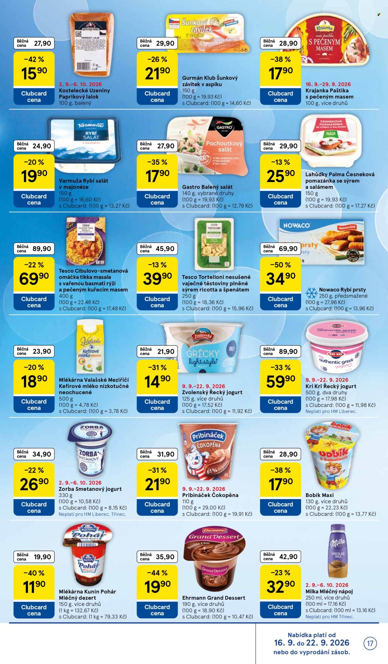 Leták TESCO - 16.9.2026 - 22.9.2026. Strana 17