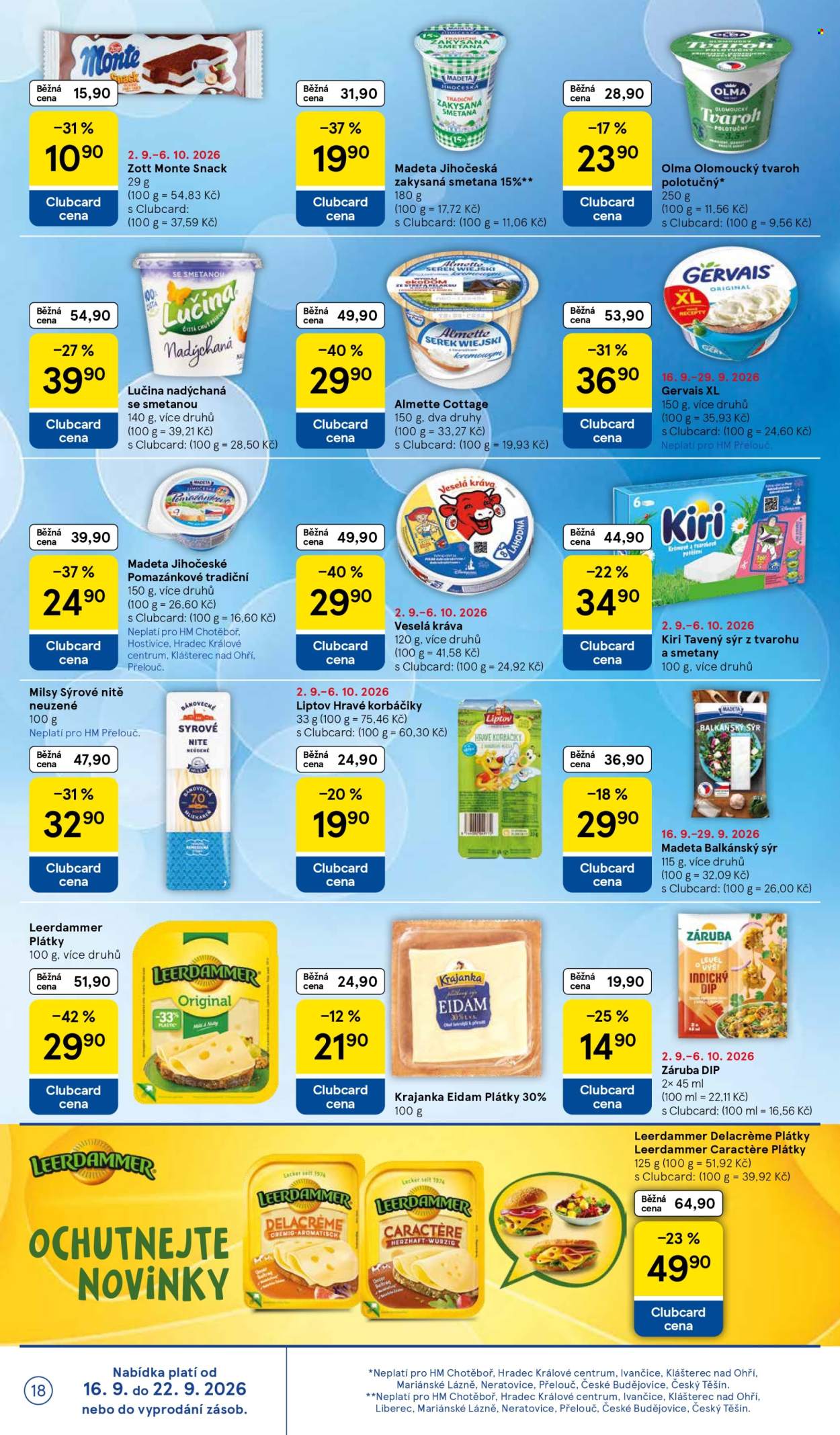 Leták TESCO - 16.9.2026 - 22.9.2026. Strana 18