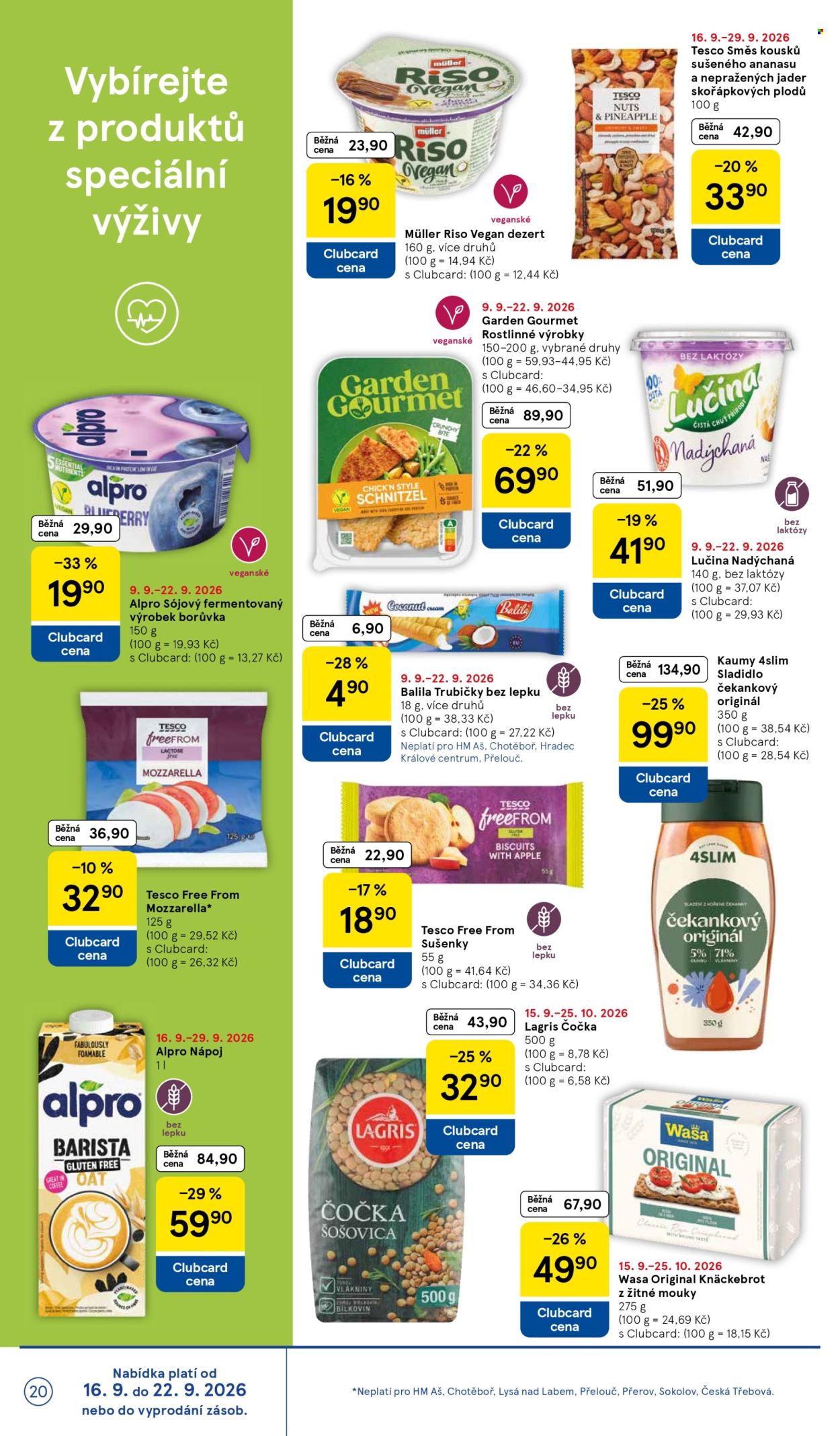 Leták TESCO - 16.9.2026 - 22.9.2026. Strana 20