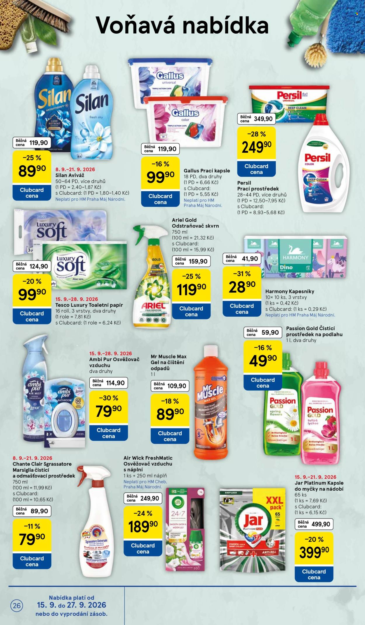 Leták TESCO - 16.9.2026 - 22.9.2026. Strana 26
