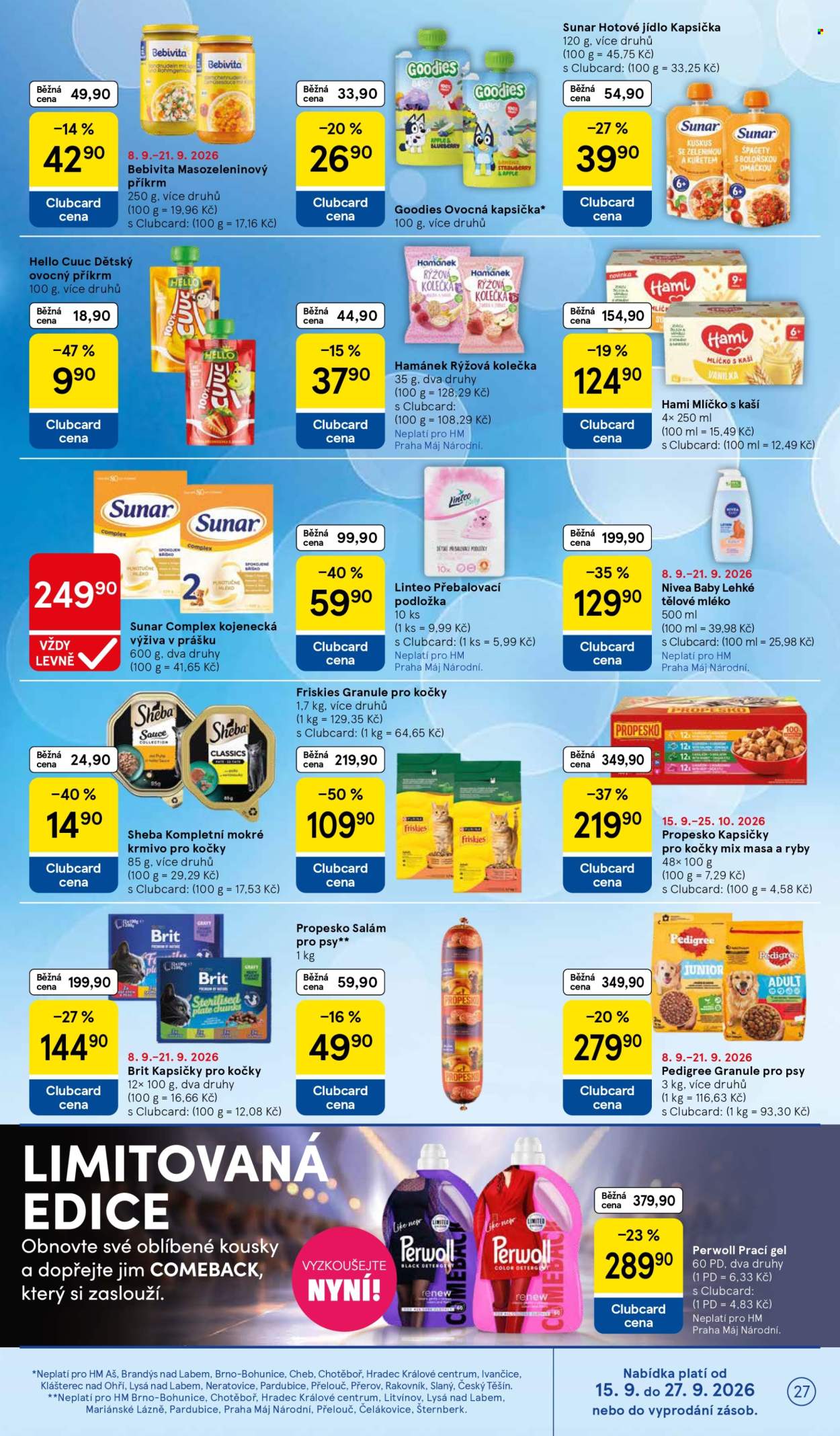 Leták TESCO - 16.9.2026 - 22.9.2026. Strana 27