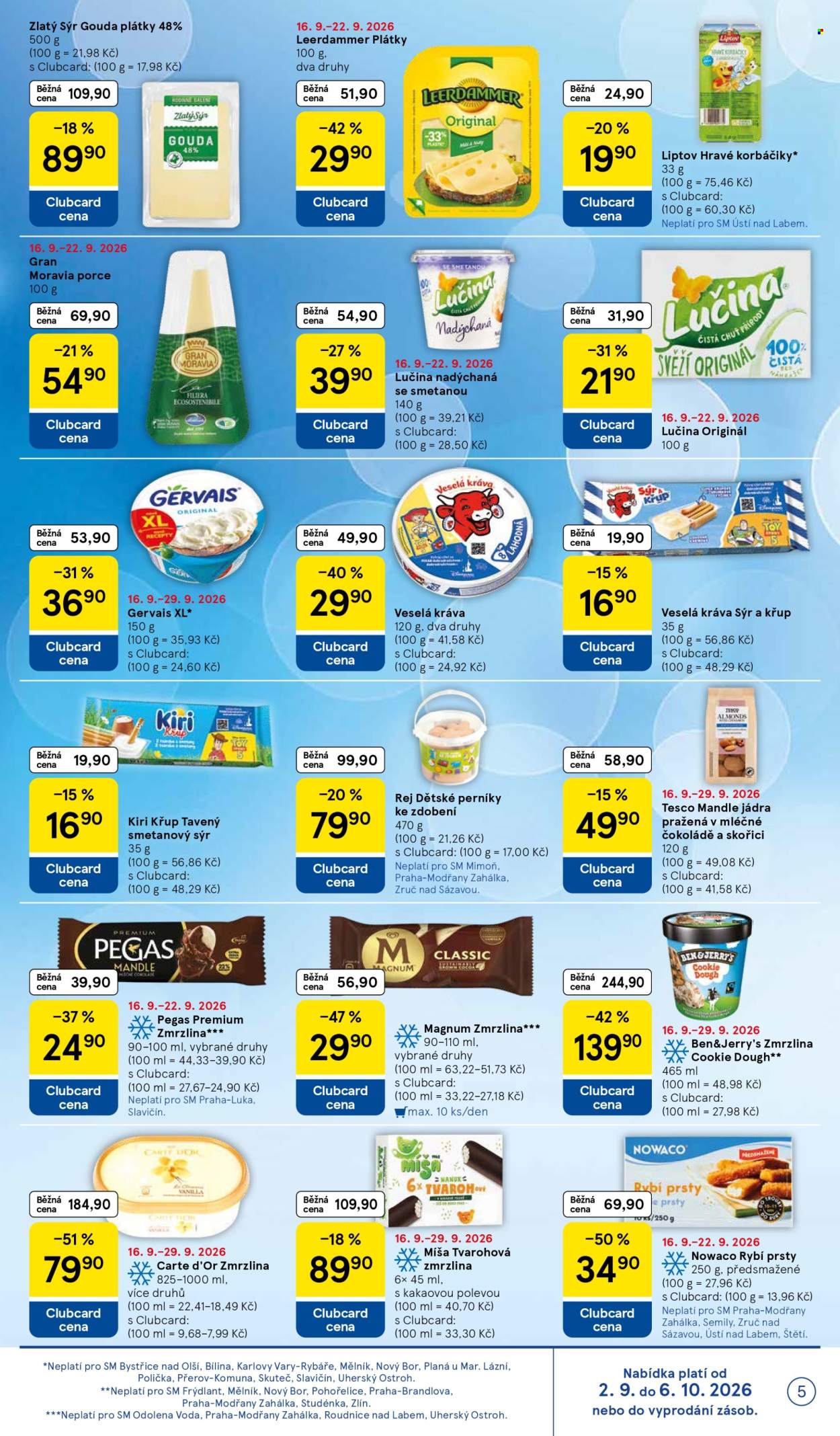 Leták TESCO supermarket - 16.9.2026 - 22.9.2026. Strana 5