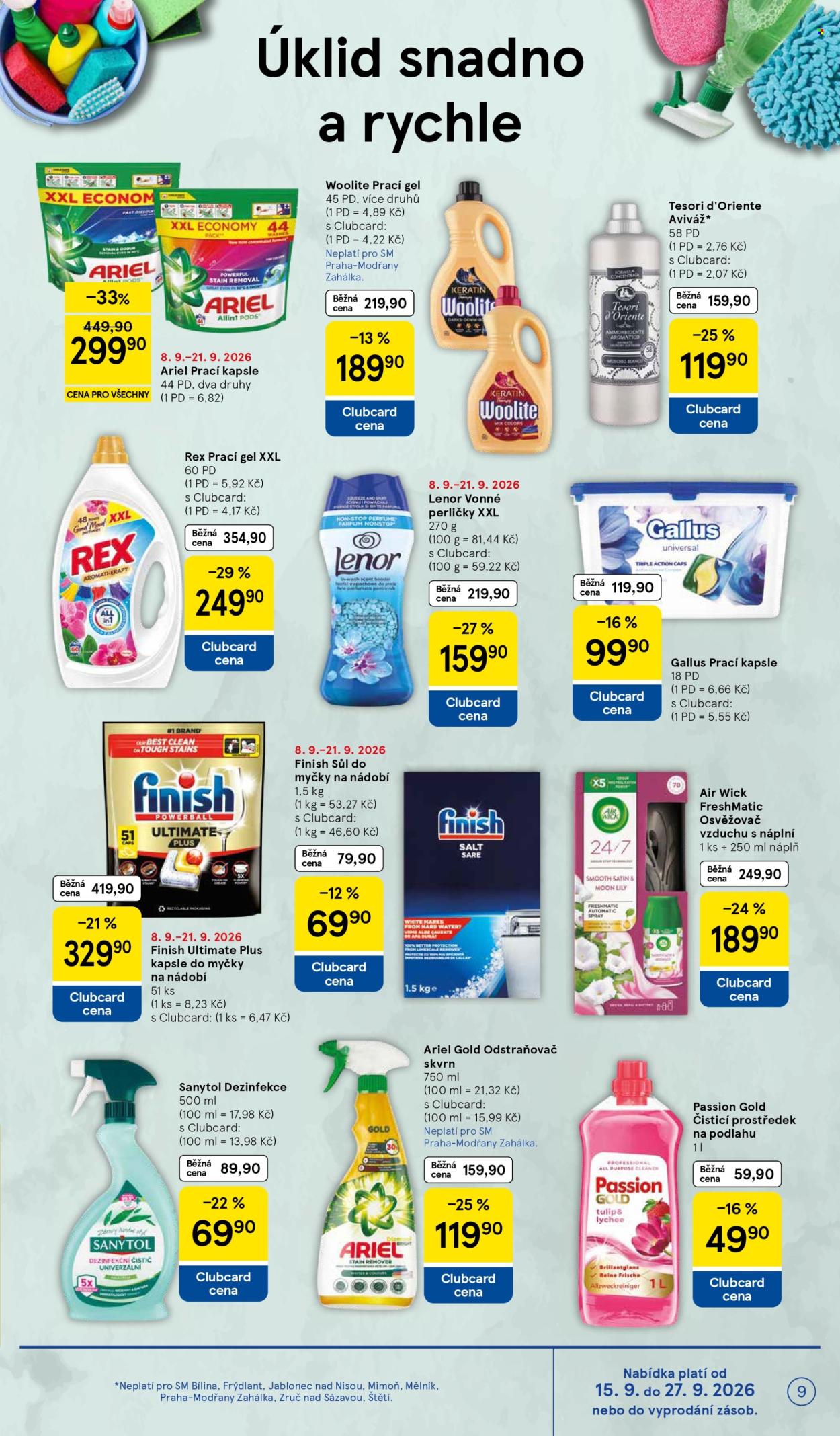 Leták TESCO supermarket - 16.9.2026 - 22.9.2026. Strana 9