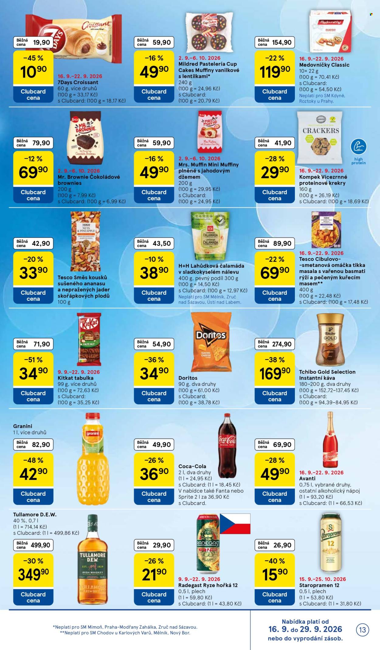 Leták TESCO supermarket - 16.9.2026 - 22.9.2026. Strana 13