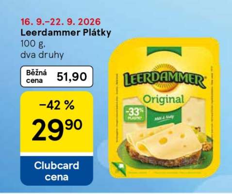 Leerdammer plátky