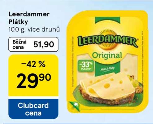 Leerdammer plátky