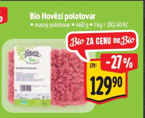 Bio Hovězí polotovar