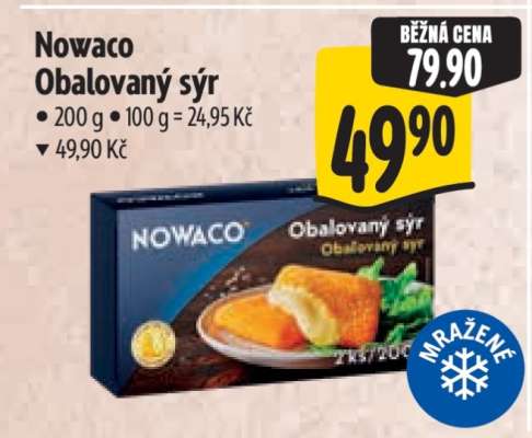 NOWACO Obalovaný sýr