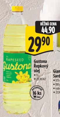 Gustona Řepkový olej